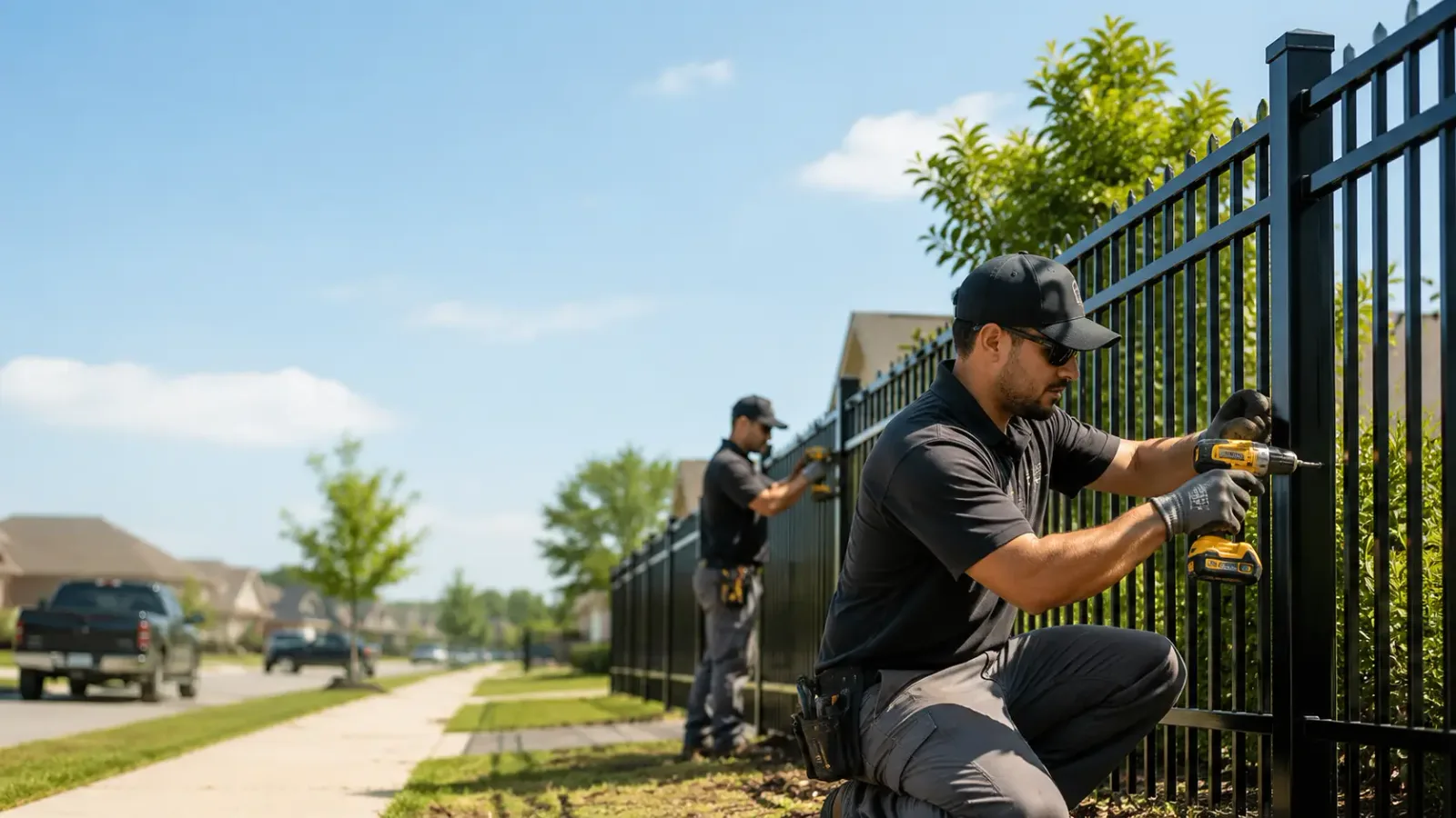 Metal Fence Installation in Willards, MD